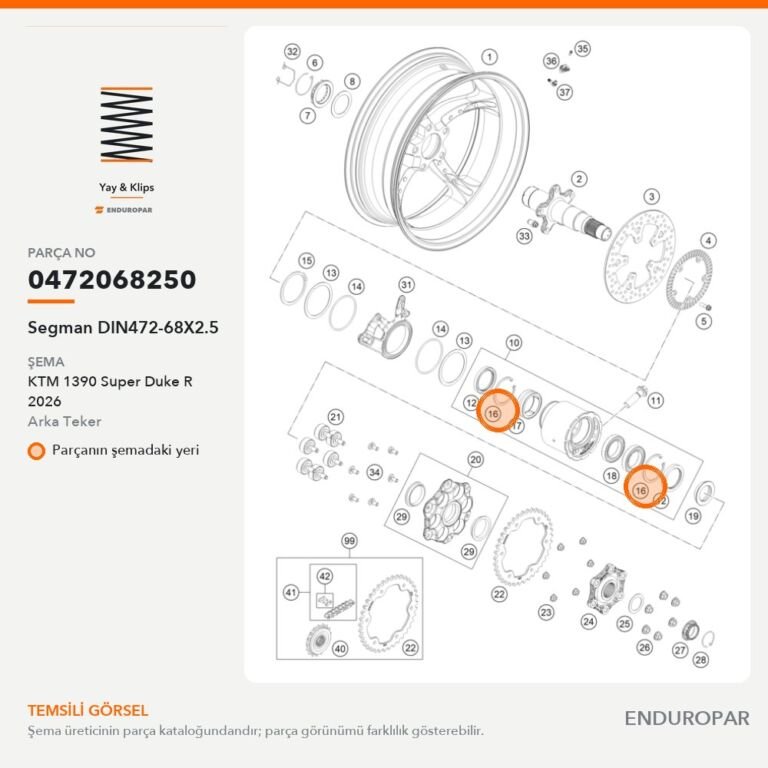Segman DIN472-68X2.5 0472068250 parça şeması