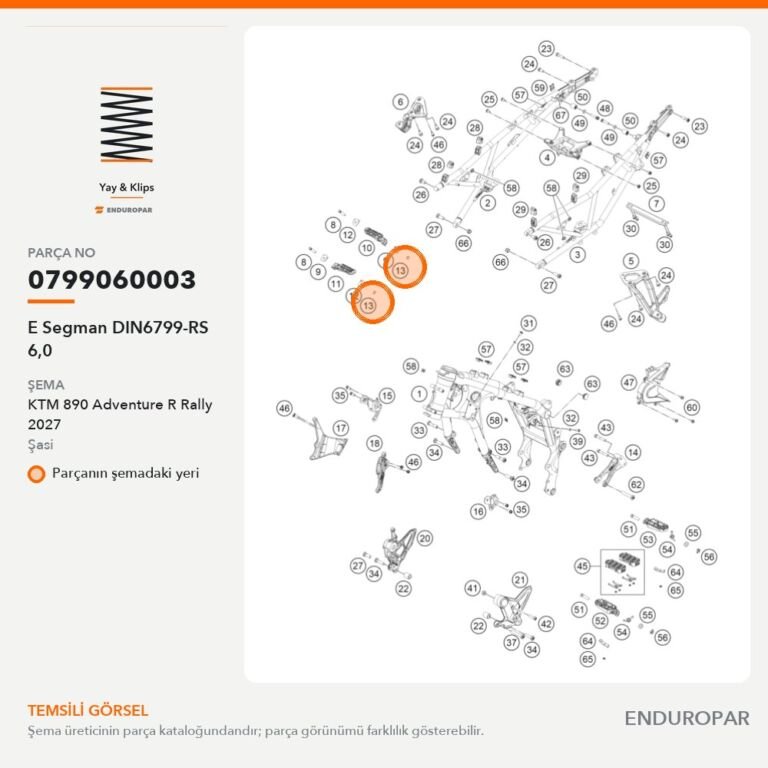 E Segman DIN6799-RS 6,0 0799060003 parça şeması