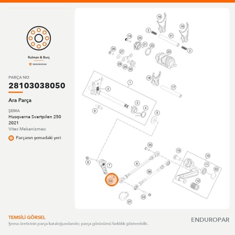 Ara Parça 28103038050 parça şeması