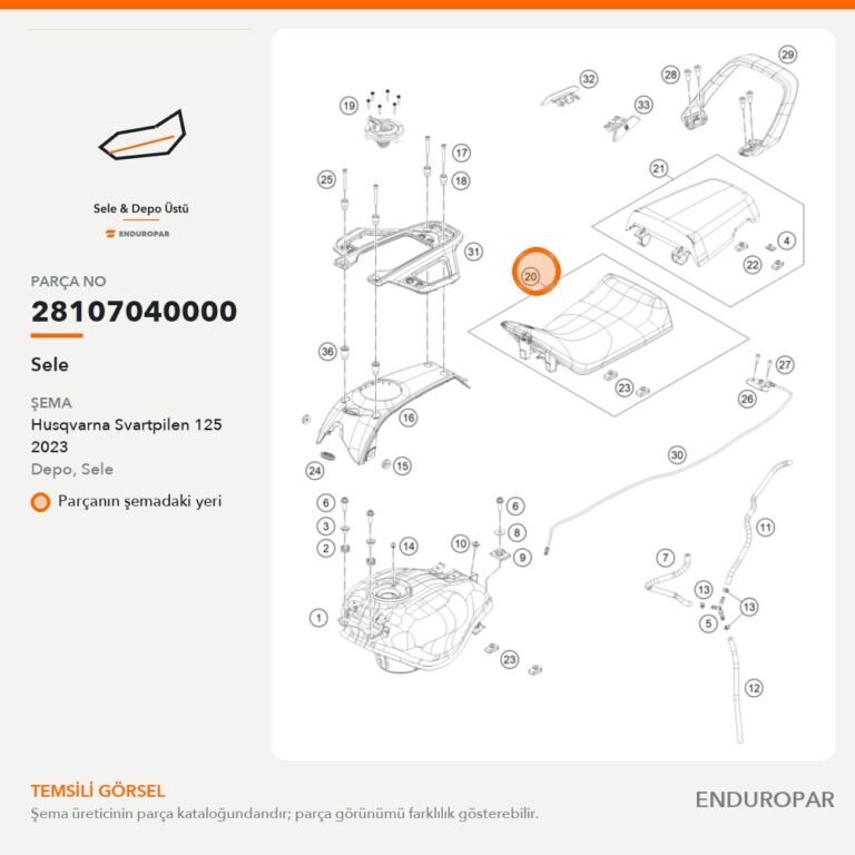 Sele 28107040000 parça şeması