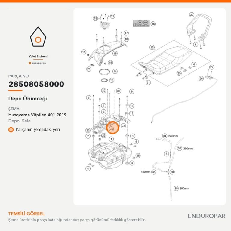Depo Örümceği 28508058000 parça şeması