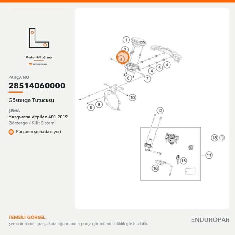 Gösterge Tutucusu 28514060000 parça şeması