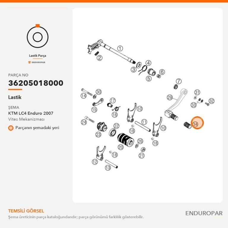 Lastik 36205018000 parça şeması