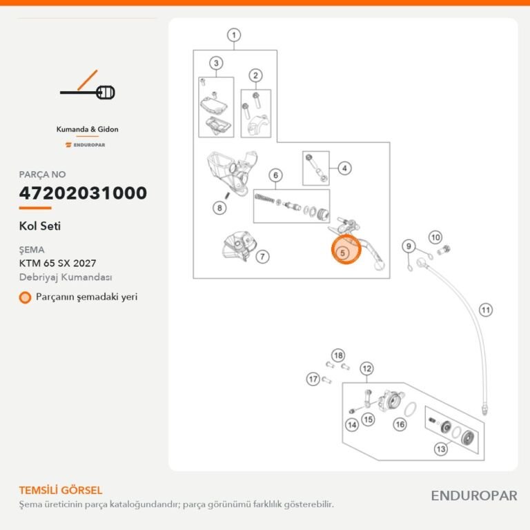 Kol Seti 47202031000 parça şeması