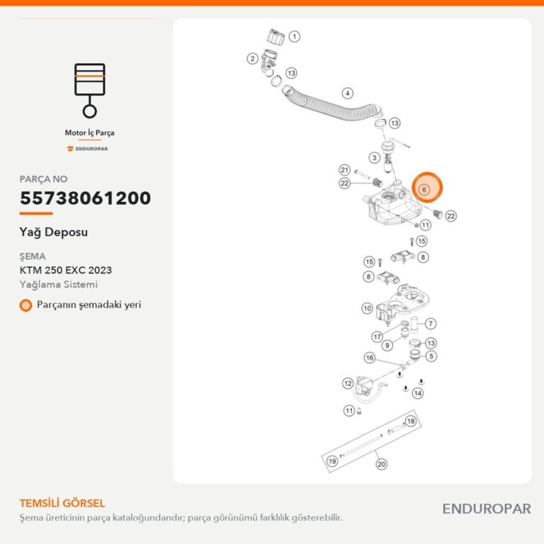 Yağ Deposu 55738061200 parça şeması