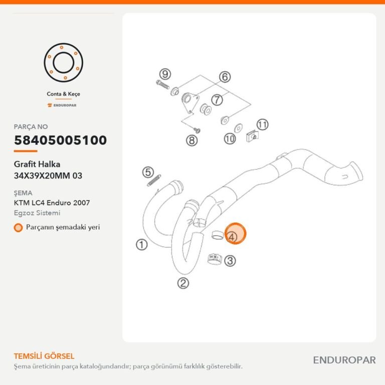 Grafit Halka 34X39X20MM 03 58405005100 parça şeması