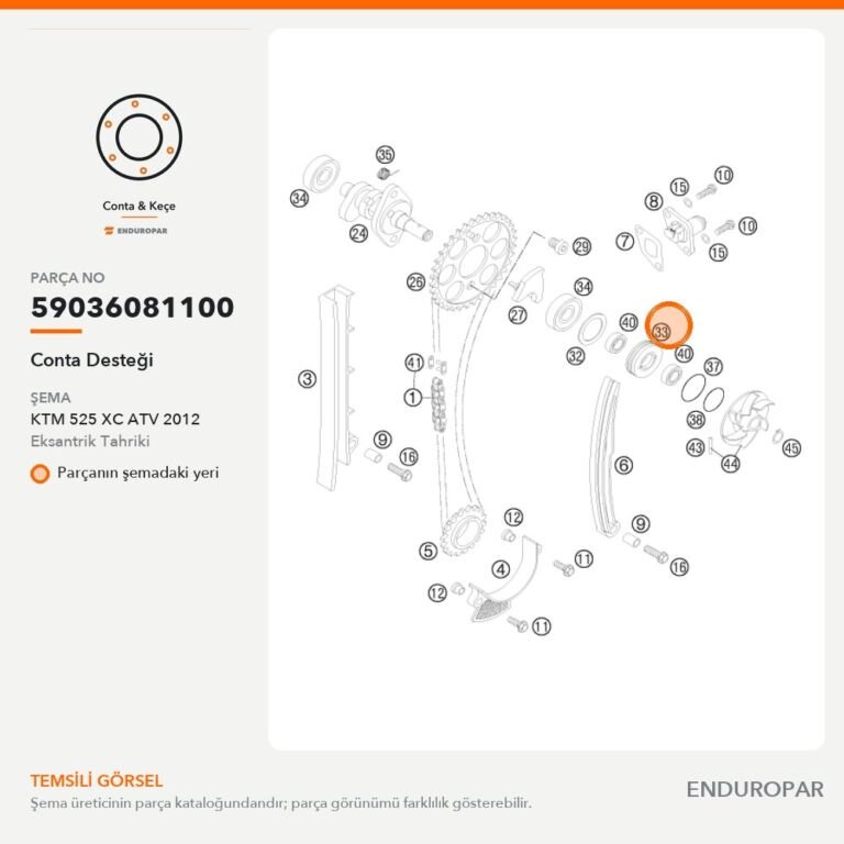 Conta Desteği 59036081100 parça şeması