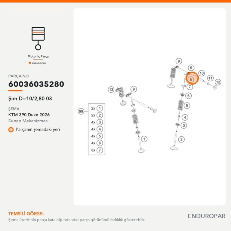 Şim D=10/2,80 03 60036035280 parça şeması