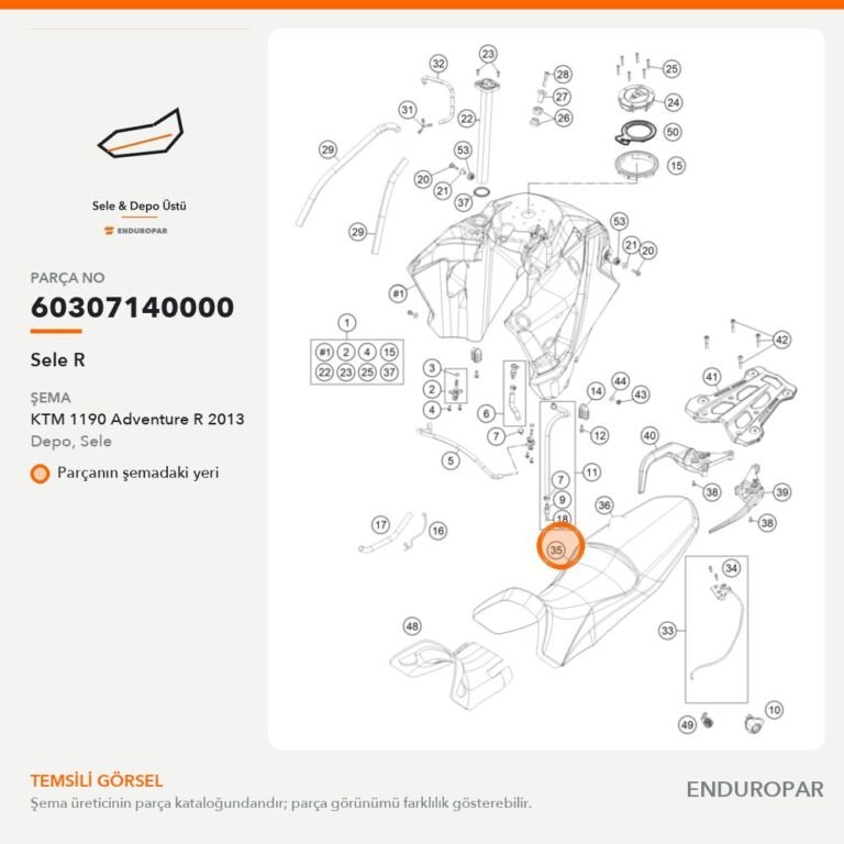 Sele R 60307140000 parça şeması
