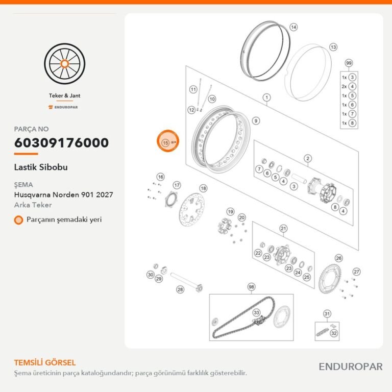 Lastik Sibobu 60309176000 parça şeması