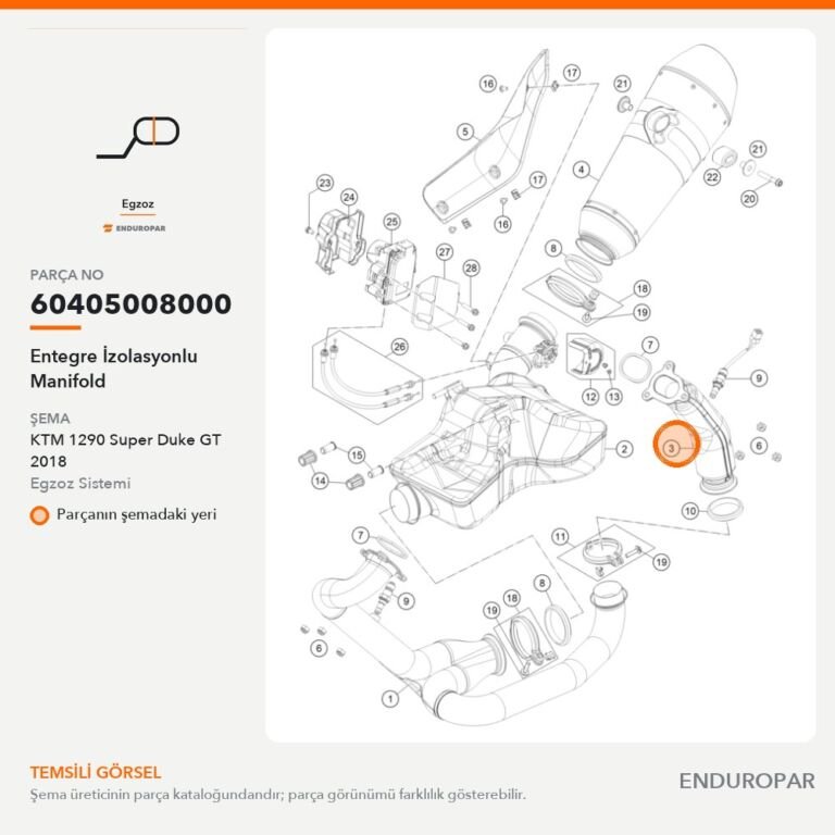 Entegre İzolasyonlu Manifold 60405008000 parça şeması