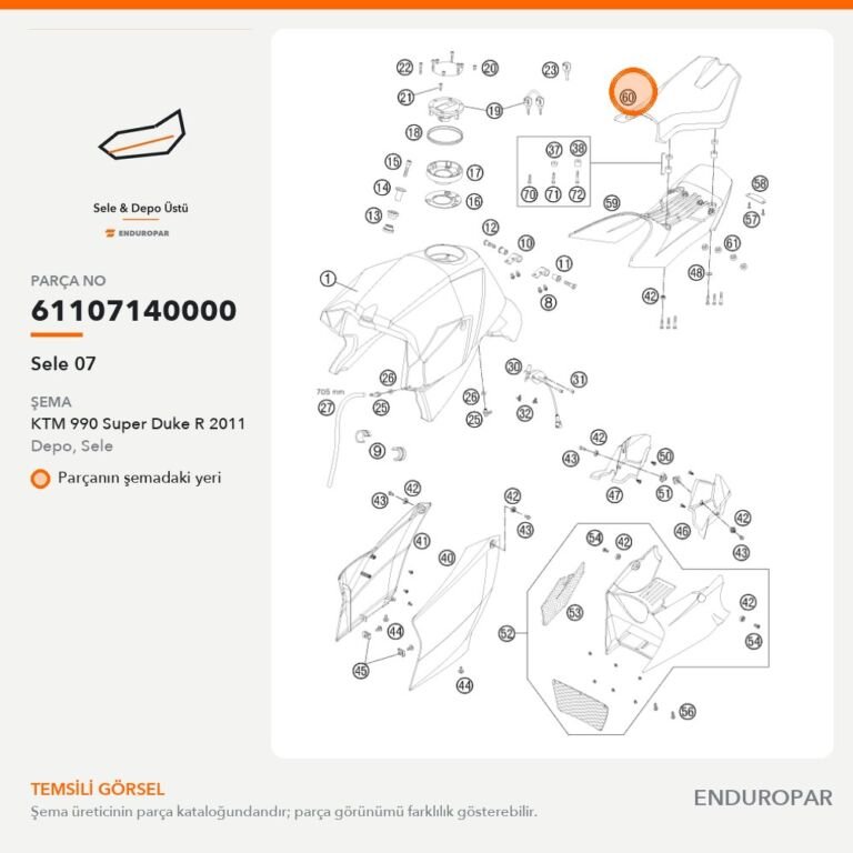 Sele 07 61107140000 parça şeması
