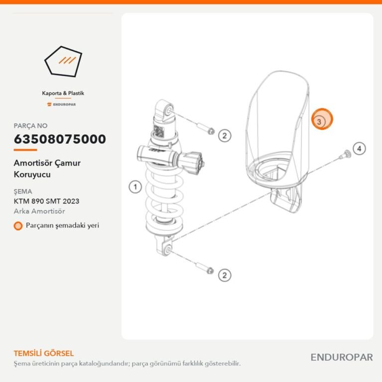 Amortisör Çamur Koruyucu 63508075000 parça şeması
