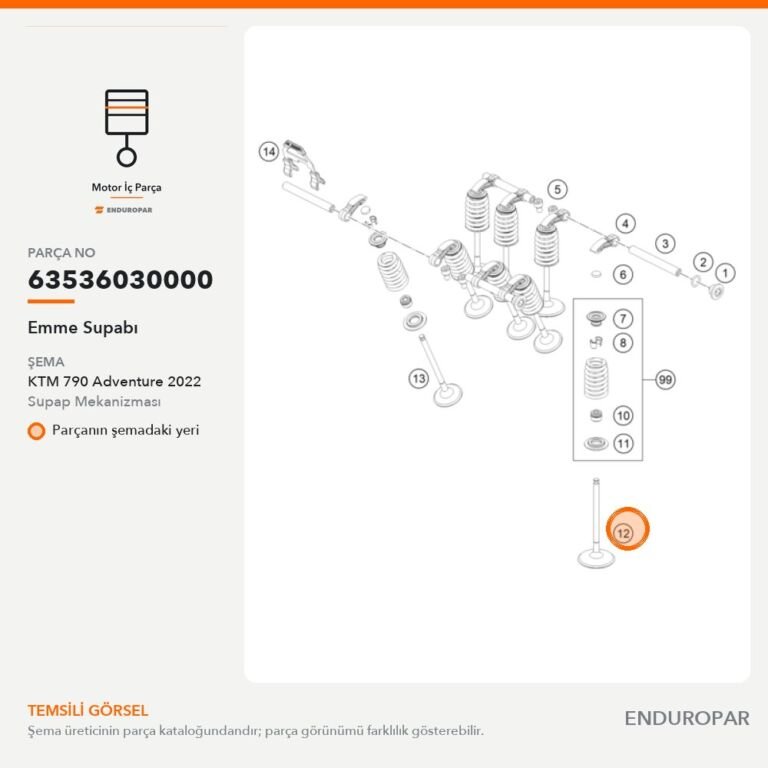 Emme Supabı 63536030000 parça şeması
