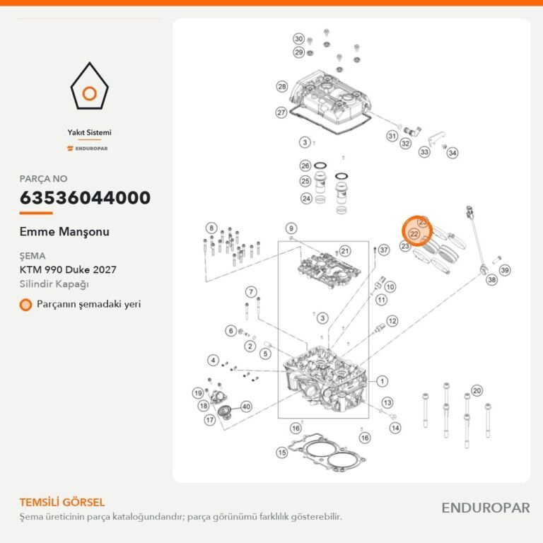 Emme Manşonu 63536044000 parça şeması