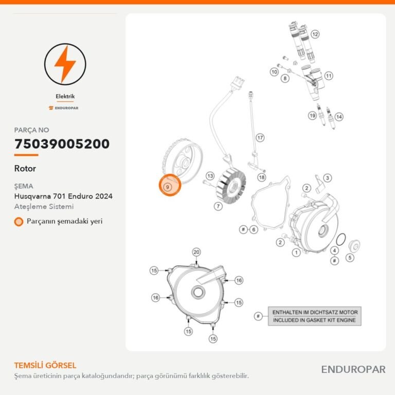 Rotor 75039005200 parça şeması