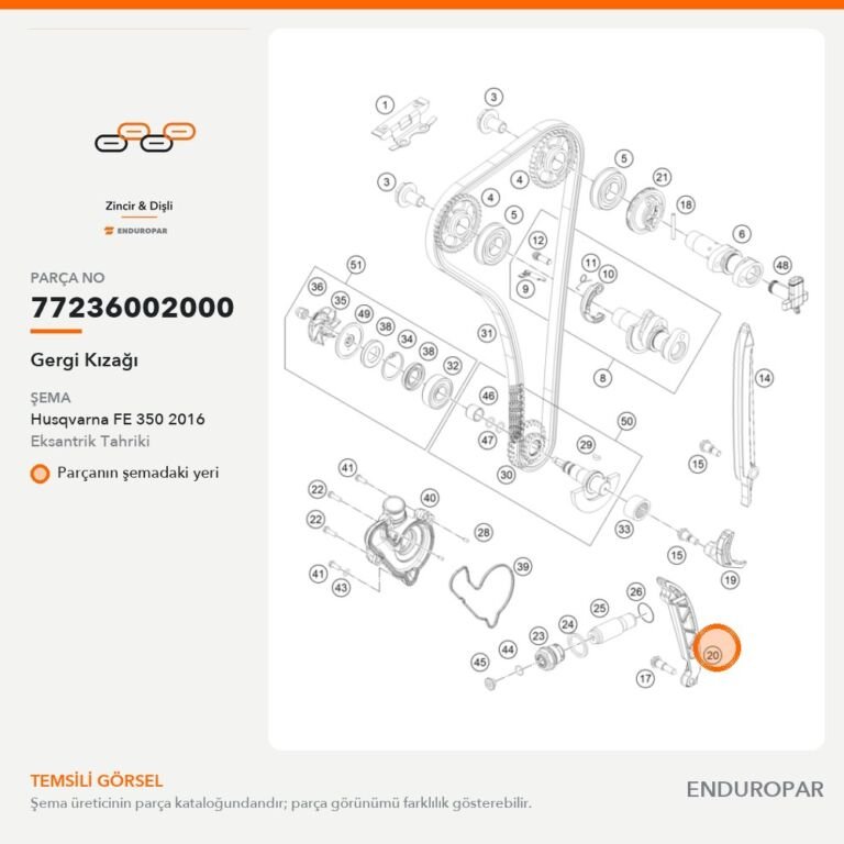Gergi Kızağı 77236002000 parça şeması