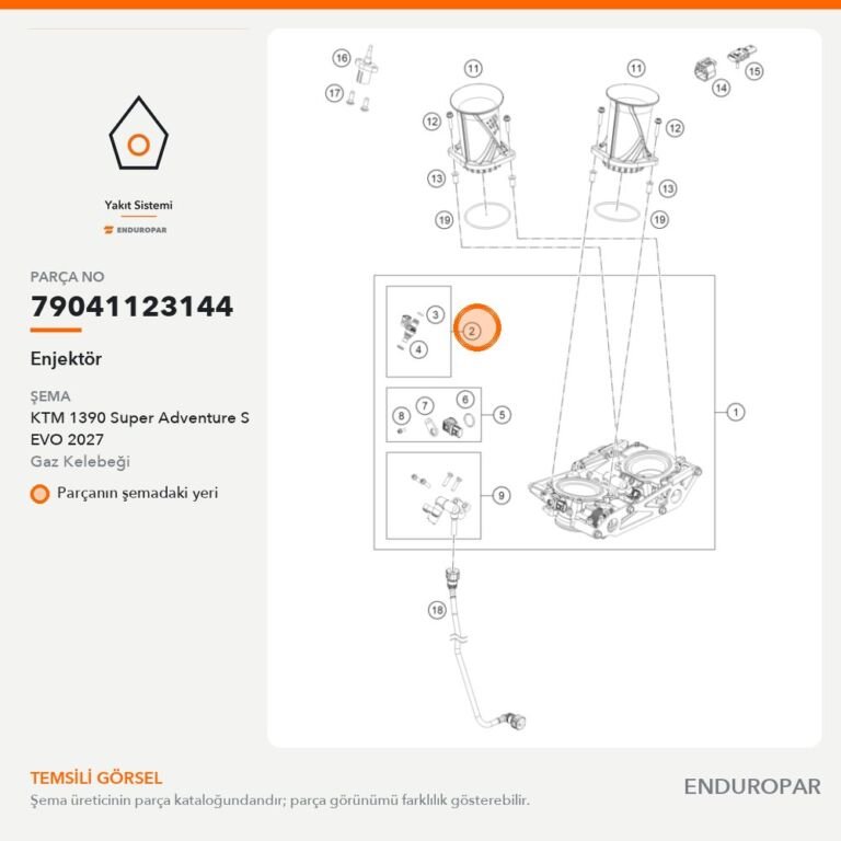 Enjektör 79041123144 parça şeması