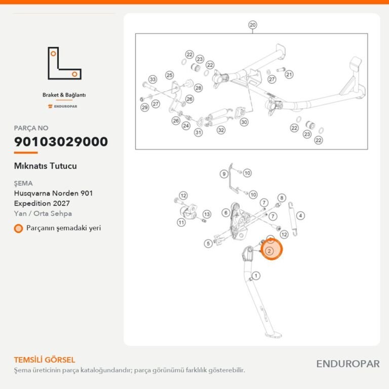 Mıknatıs Tutucu 90103029000 parça şeması