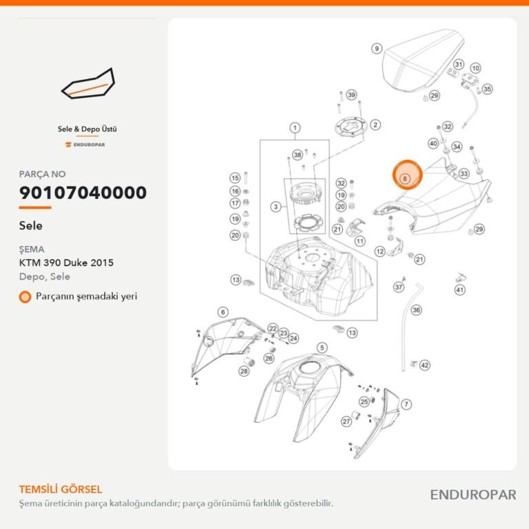 Sele 90107040000 parça şeması