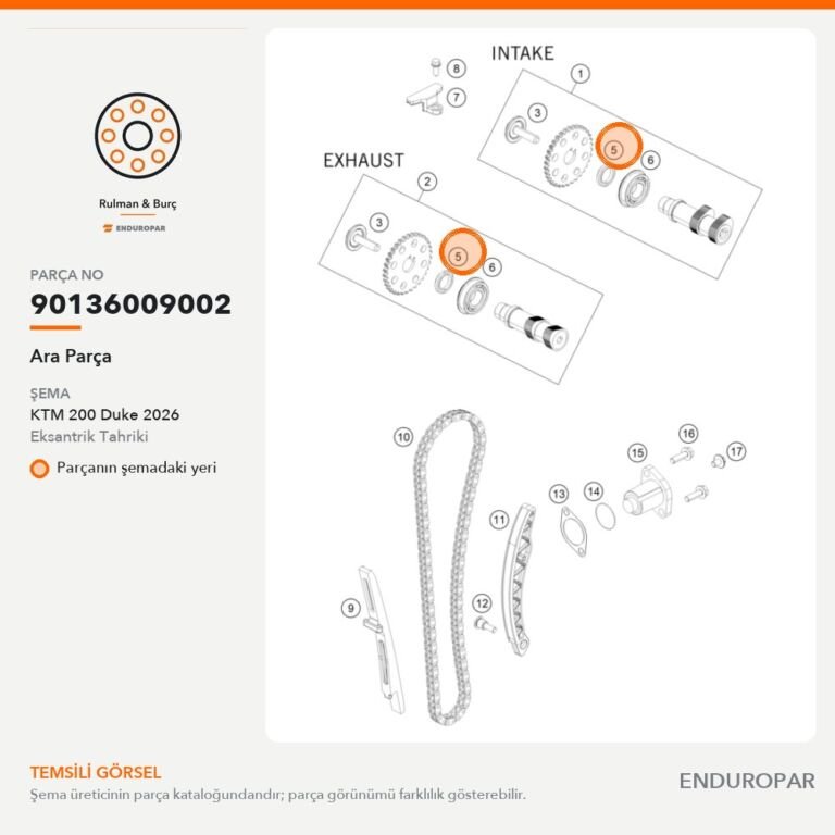 Ara Parça 90136009002 parça şeması