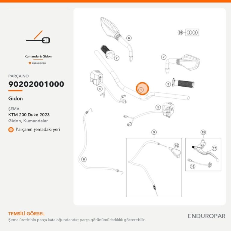 Gidon 90202001000 parça şeması