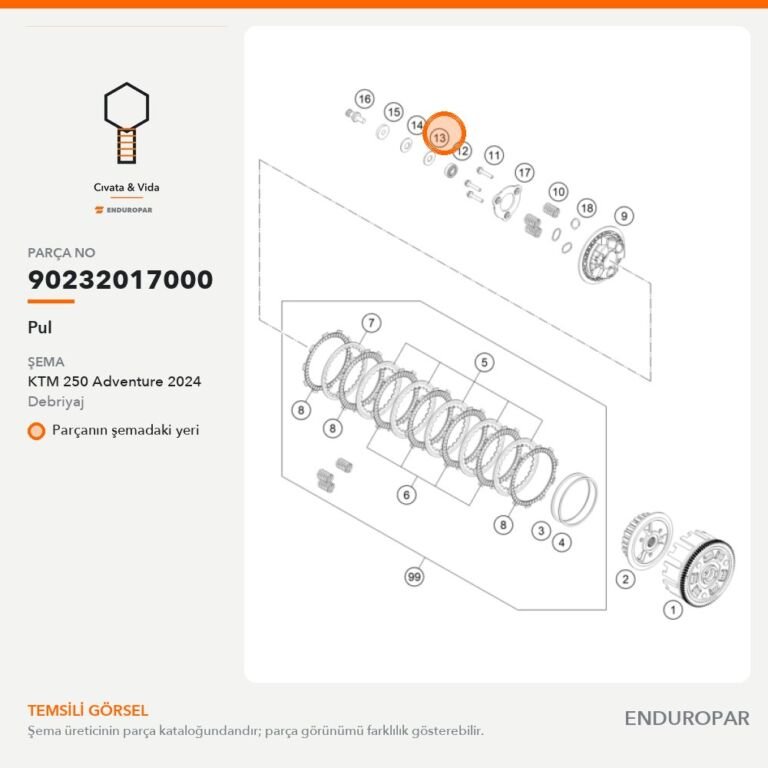 Pul 90232017000 parça şeması