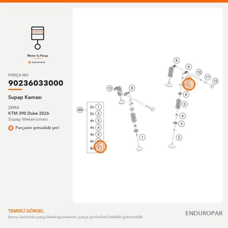 Supap Kaması 90236033000 parça şeması
