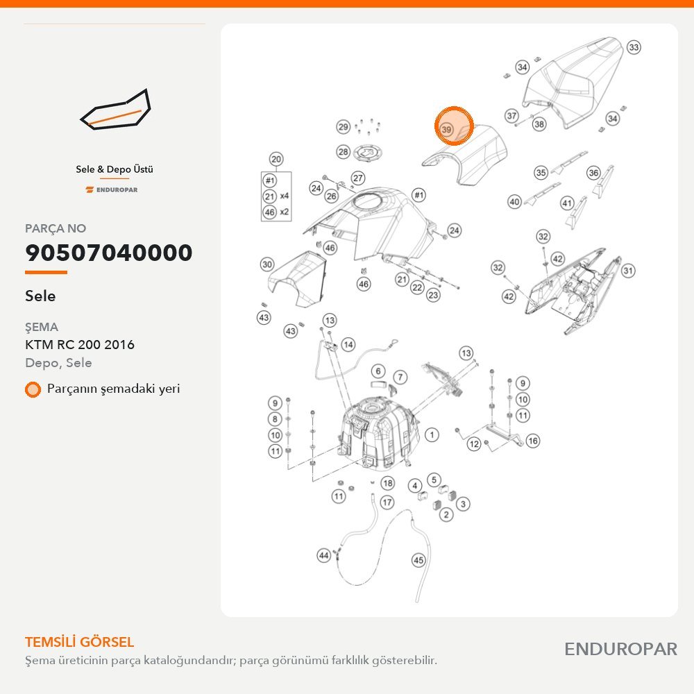 Sele 90507040000 parça şeması