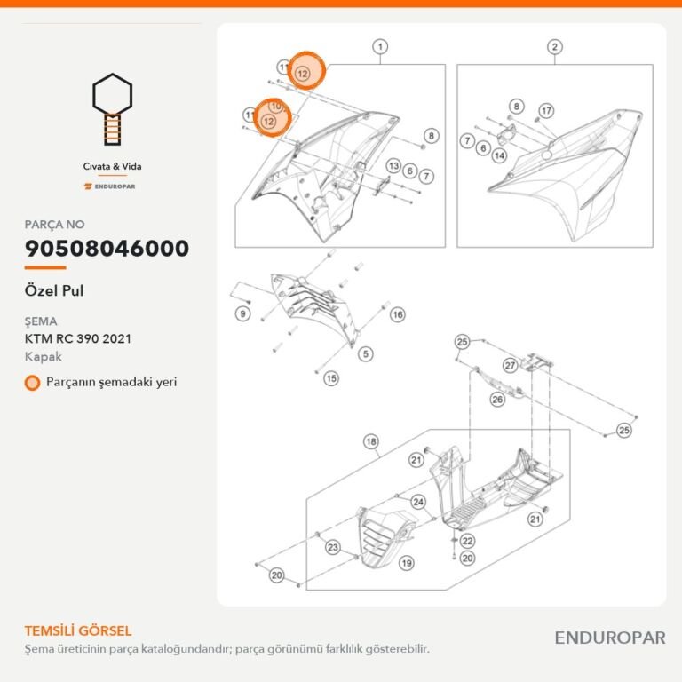 Özel Pul 90508046000 parça şeması