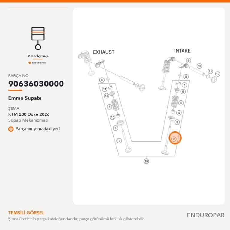 Emme Supabı 90636030000 parça şeması