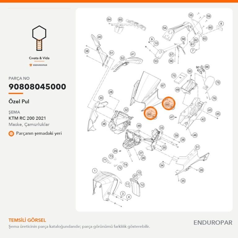 Özel Pul 90808045000 parça şeması