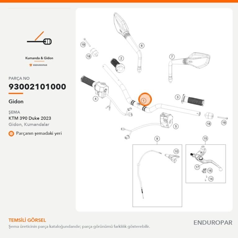 Gidon 93002101000 parça şeması