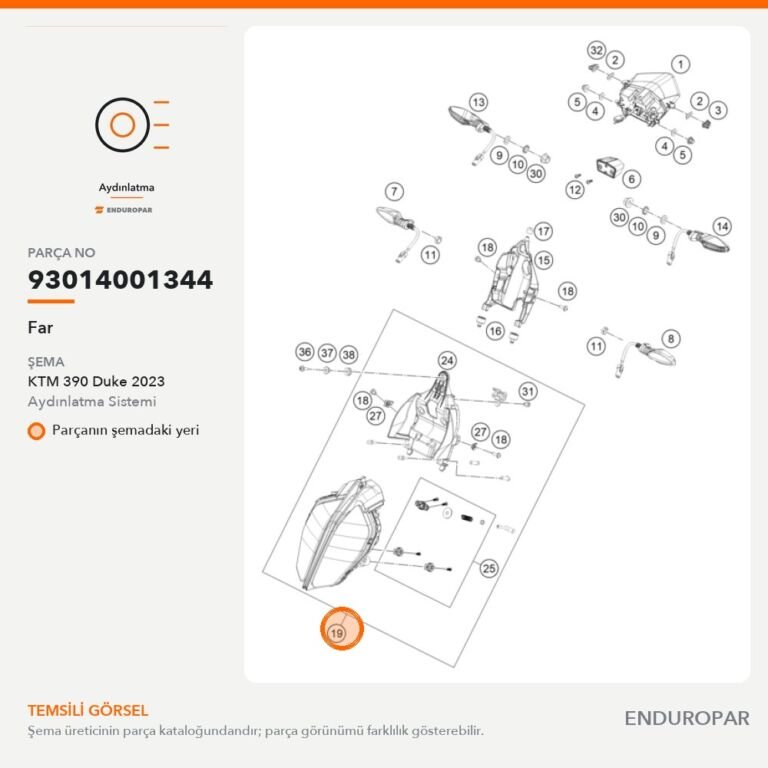 Far 93014001344 parça şeması