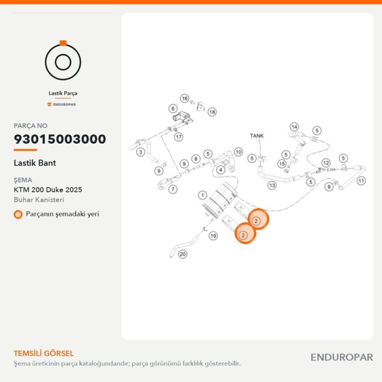 Lastik Bant 93015003000 parça şeması