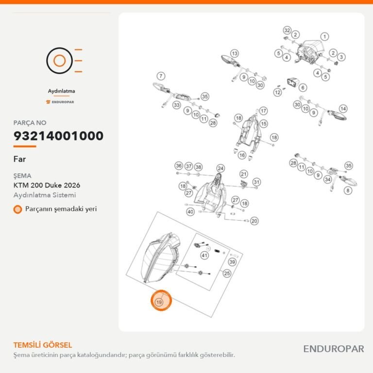 Far 93214001000 parça şeması