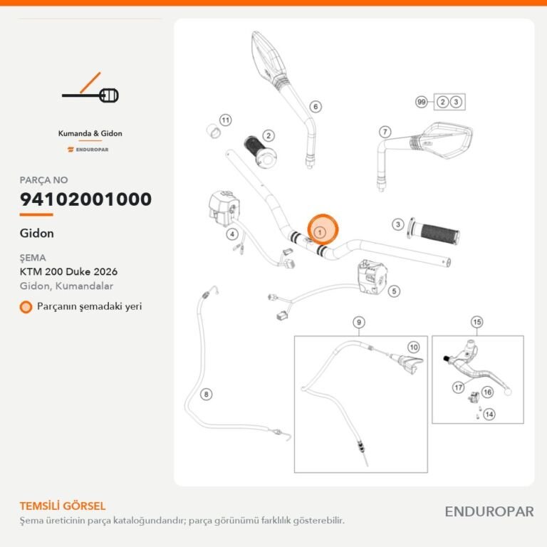 Gidon 94102001000 parça şeması