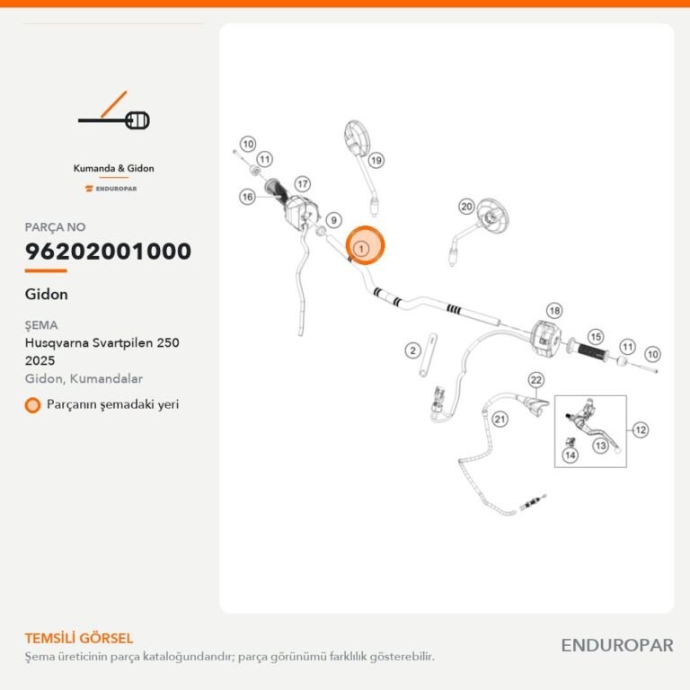 Gidon 96202001000 parça şeması