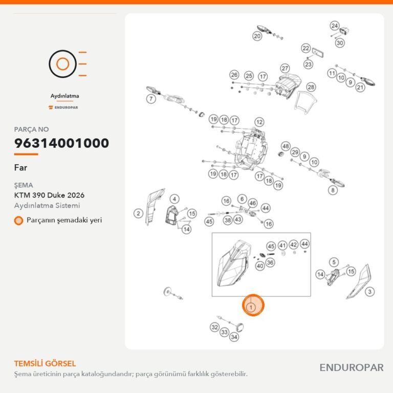 Far 96314001000 parça şeması