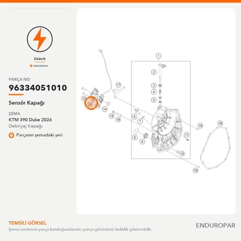 Sensör Kapağı 96334051010 parça şeması
