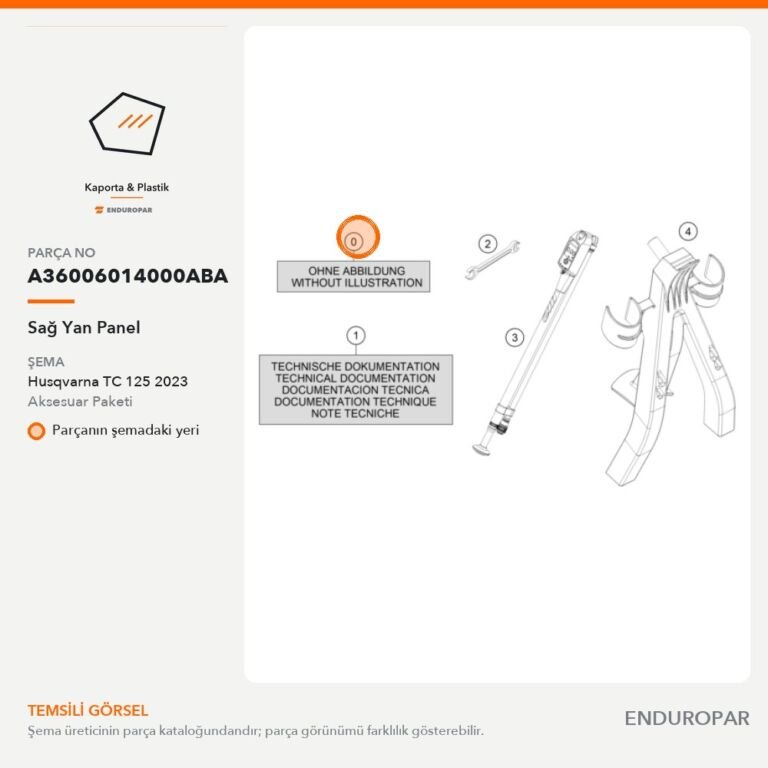 Sağ Yan Panel A36006014000ABA parça şeması