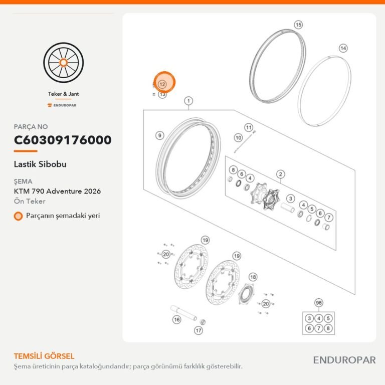 Lastik Sibobu C60309176000 parça şeması