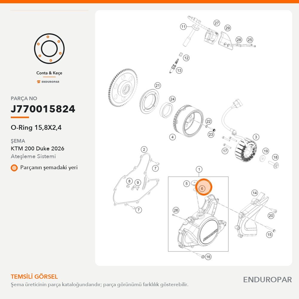 O-Ring 15,8X2,4