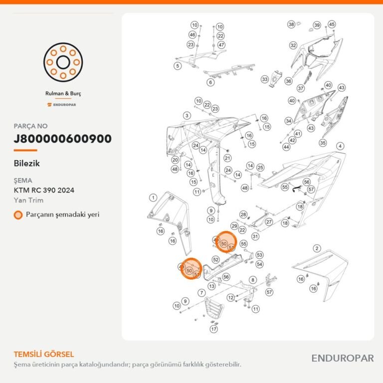 Bilezik J800000600900 parça şeması