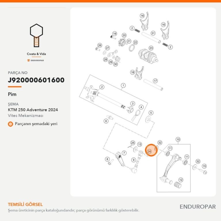 Pim J920000601600 parça şeması